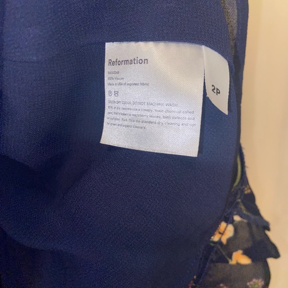 Reformation Christine Dress in Mademoiselle - Picture 4 of 4